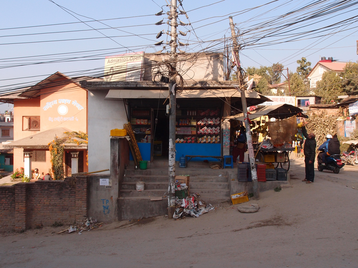 2018-01-17 14 Uhr - Ramhiti Chowk, Boudha (Foto) 